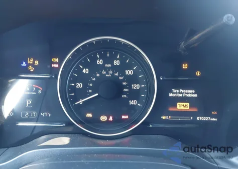 2022 Honda Hr-V Ex z USA, uszkodzony, nr VIN 3CZRU5H57NM734707